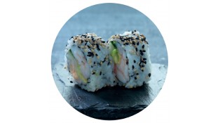 42. Ebi Hot Uramaki - 8 stk