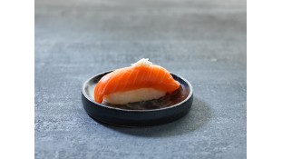 51. Laks Med Hvidløg Nigiri