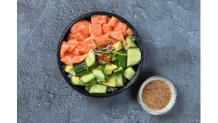 100. Chirashi Sushi Salmon